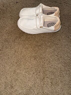 White Womens Slip-On Canvas Shoes